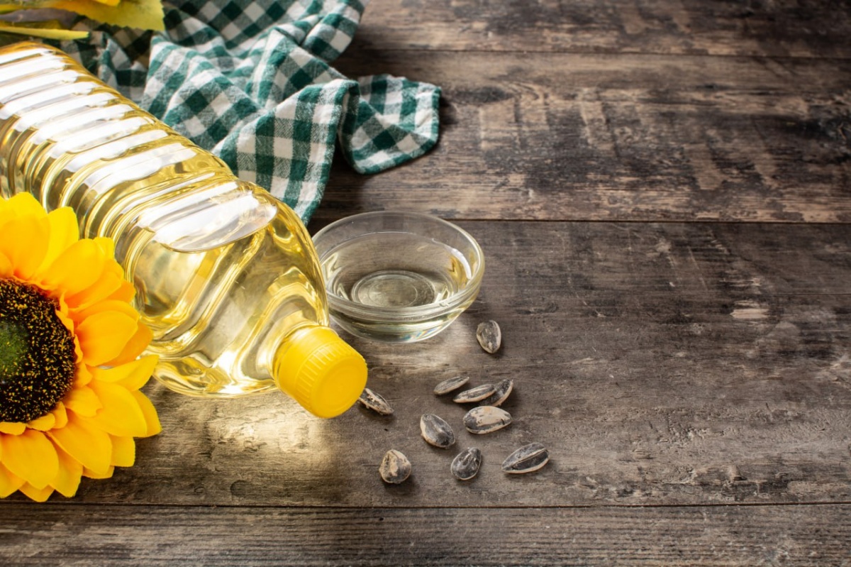 Aceite de oliva mezclado con girasol